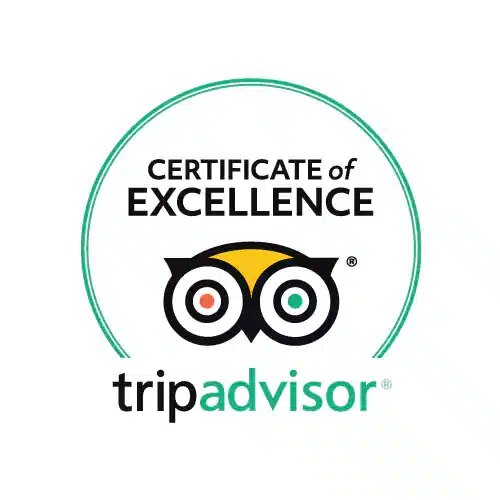Tripadvisor Certificate of Excellence Award